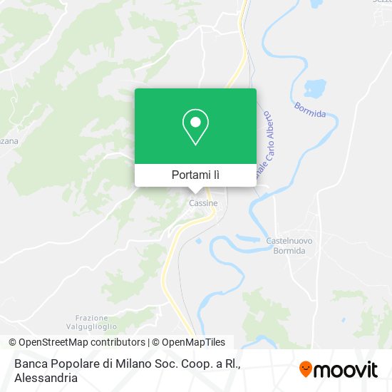 Mappa Banca Popolare di Milano Soc. Coop. a Rl.