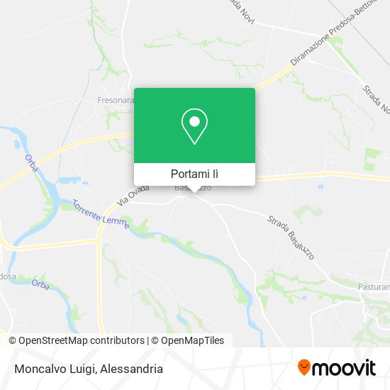 Mappa Moncalvo Luigi