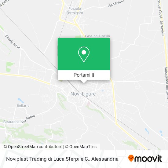 Mappa Noviplast Trading di Luca Sterpi e C.