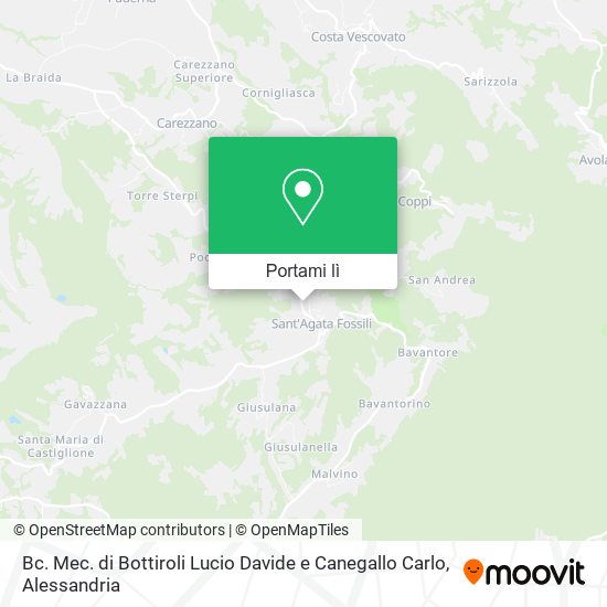 Mappa Bc. Mec. di Bottiroli Lucio Davide e Canegallo Carlo