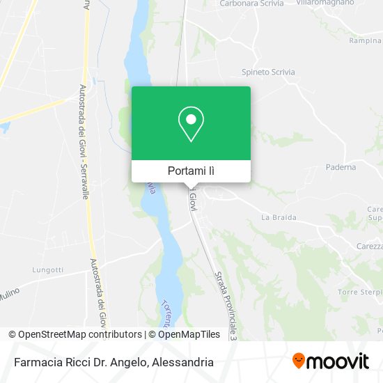 Mappa Farmacia Ricci Dr. Angelo