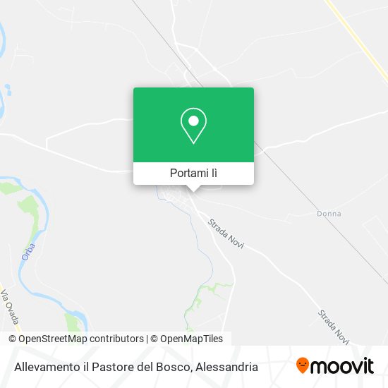 Mappa Allevamento il Pastore del Bosco