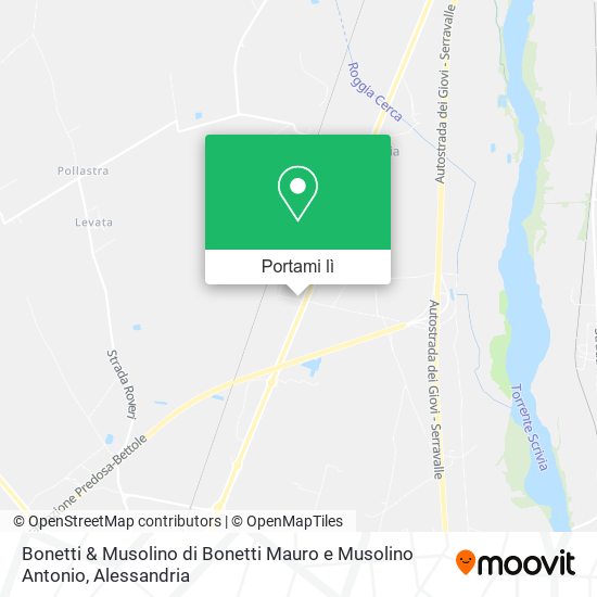 Mappa Bonetti & Musolino di Bonetti Mauro e Musolino Antonio