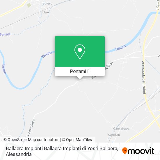 Mappa Ballaera Impianti Ballaera Impianti di Yosri Ballaera