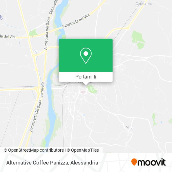 Mappa Alternative Coffee Panizza