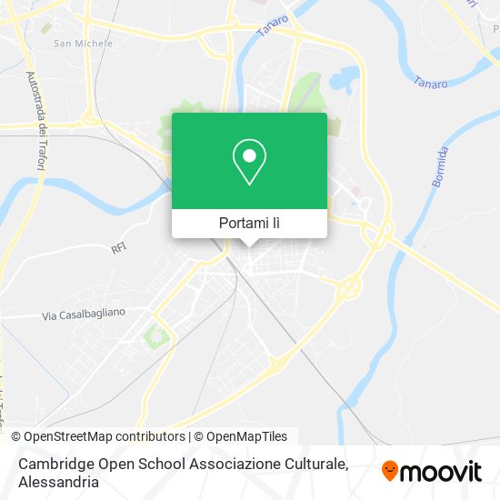 Mappa Cambridge Open School Associazione Culturale