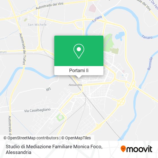 Mappa Studio di Mediazione Familiare Monica Foco