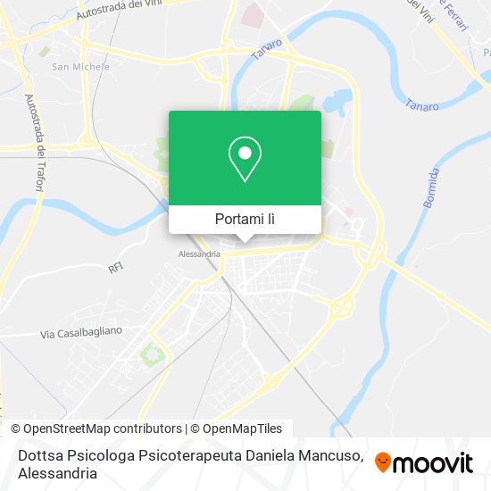 Mappa Dottsa Psicologa Psicoterapeuta Daniela Mancuso
