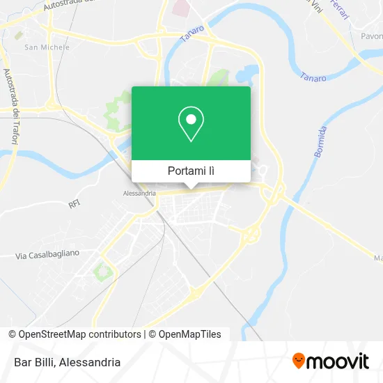 Mappa Bar Billi