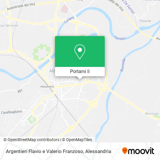 Mappa Argentieri Flavio e Valerio Franzoso