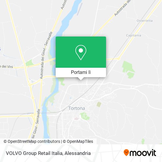 Mappa VOLVO Group Retail Italia