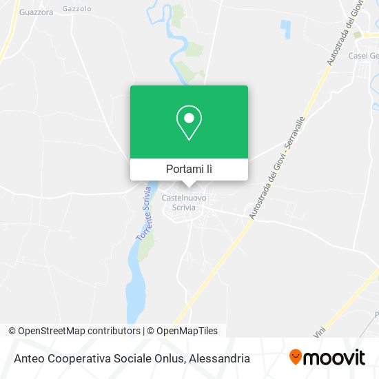 Mappa Anteo Cooperativa Sociale Onlus