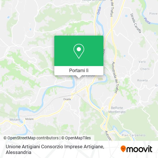 Mappa Unione Artigiani Consorzio Imprese Artigiane