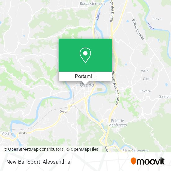 Mappa New Bar Sport