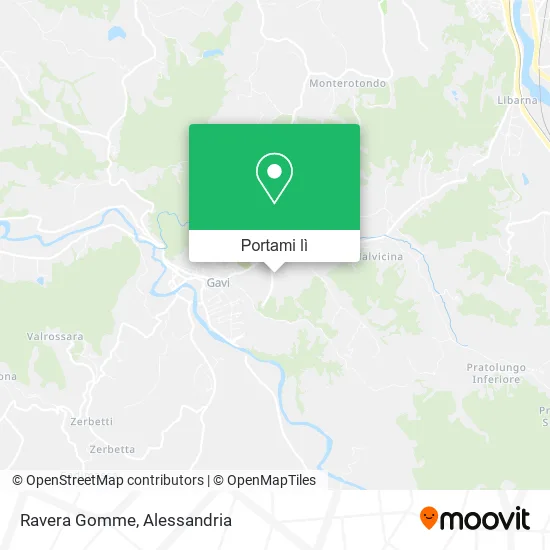 Mappa Ravera Gomme