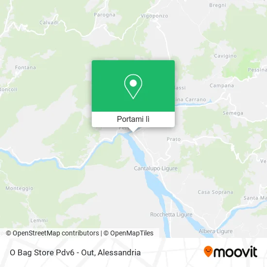 Mappa O Bag Store Pdv6 - Out