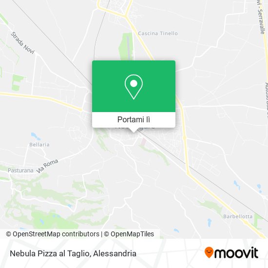 Mappa Nebula Pizza al Taglio