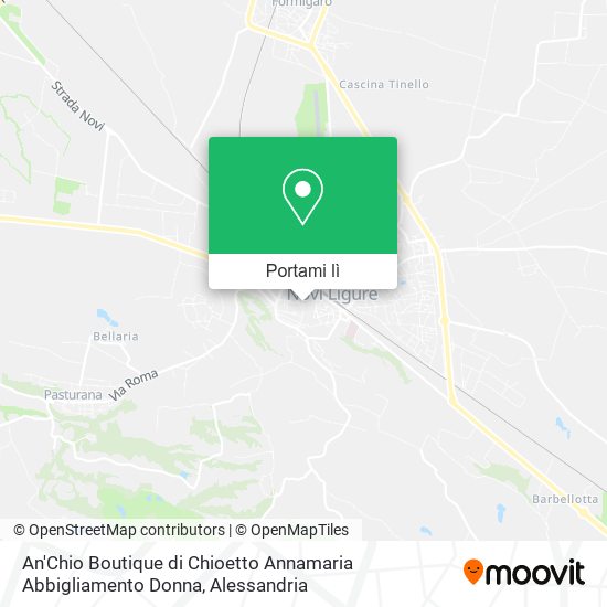 Mappa An'Chio Boutique di Chioetto Annamaria Abbigliamento Donna
