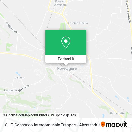 Mappa C.I.T. Consorzio Intercomunale Trasporti