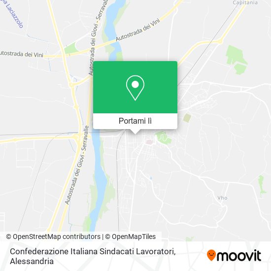 Mappa Confederazione Italiana Sindacati Lavoratori