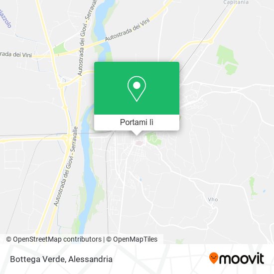 Mappa Bottega Verde