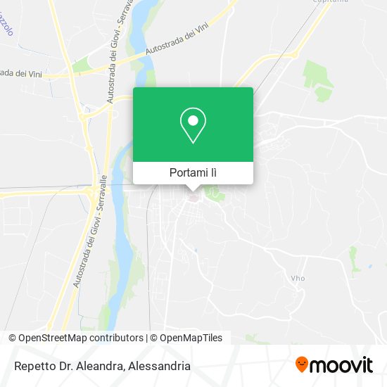 Mappa Repetto Dr. Aleandra