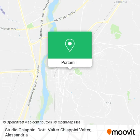 Mappa Studio Chiappini Dott. Valter Chiappini Valter