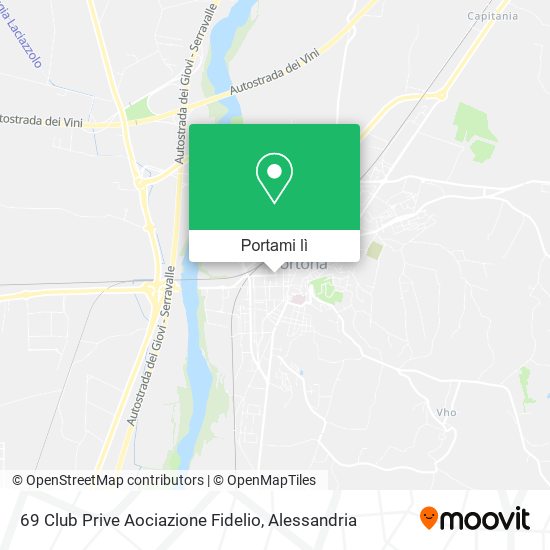 Mappa 69 Club Prive Aociazione Fidelio