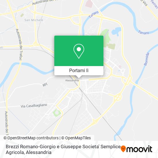 Mappa Brezzi Romano-Giorgio e Giuseppe Societa' Semplice Agricola