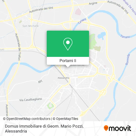 Mappa Domus Immobiliare di Geom. Mario Pozzi