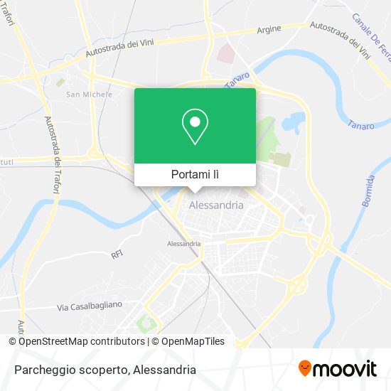 Mappa Parcheggio scoperto