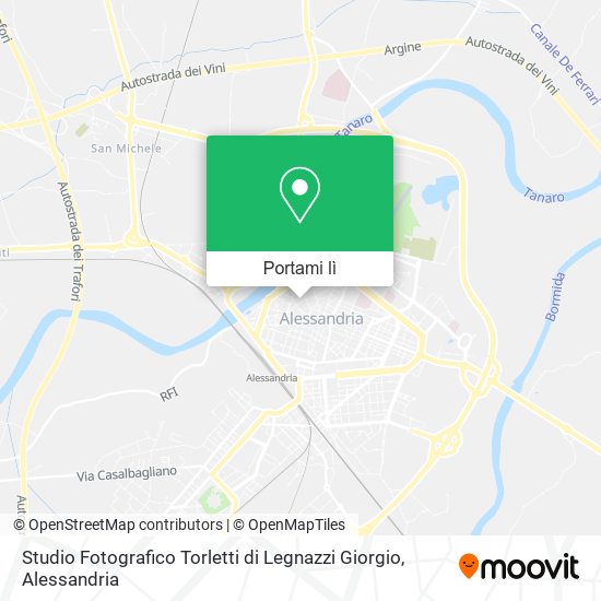 Mappa Studio Fotografico Torletti di Legnazzi Giorgio