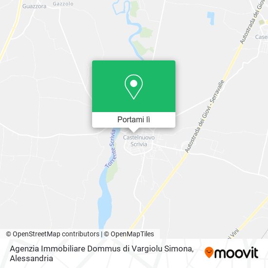 Mappa Agenzia Immobiliare Dommus di Vargiolu Simona
