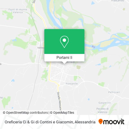 Mappa Oreficeria Ci & Gi di Contini e Giacomin