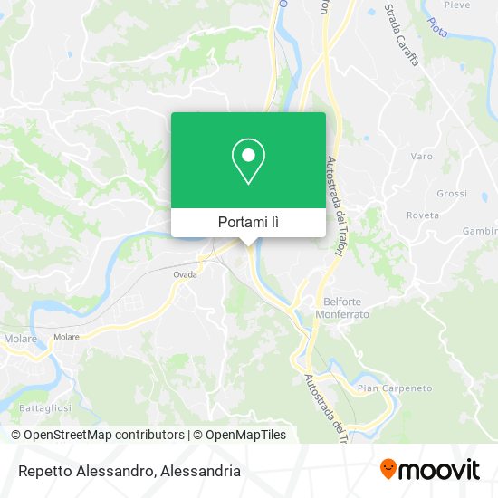 Mappa Repetto Alessandro