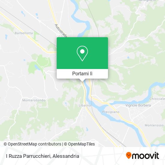 Mappa I Ruzza Parrucchieri