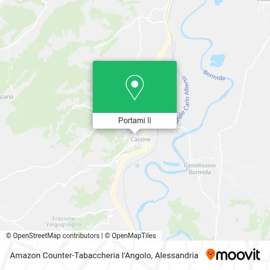 Mappa Amazon Counter-Tabaccheria l'Angolo