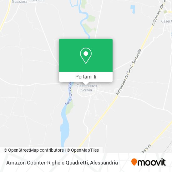 Mappa Amazon Counter-Righe e Quadretti