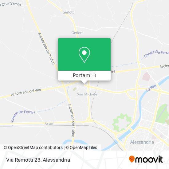 Mappa Via Remotti 23