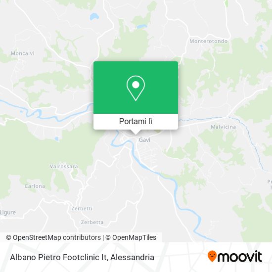 Mappa Albano Pietro Footclinic It