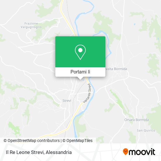 Mappa Il Re Leone Strevi