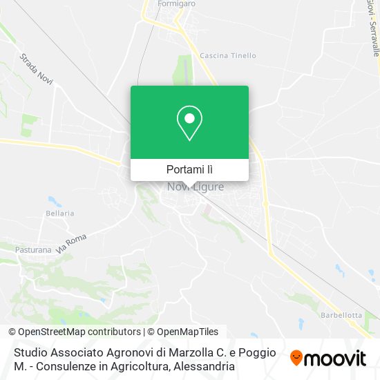 Mappa Studio Associato Agronovi di Marzolla C. e Poggio M. - Consulenze in Agricoltura