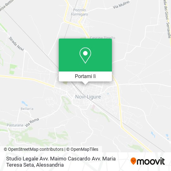 Mappa Studio Legale Avv. Maimo Cascardo Avv. Maria Teresa Seta