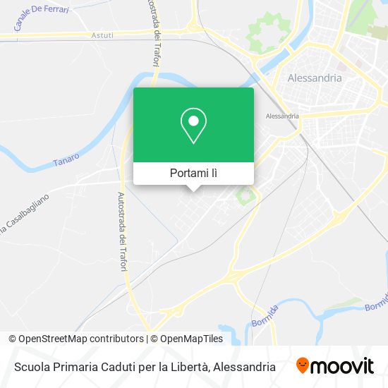 Mappa Scuola Primaria Caduti per la Libertà