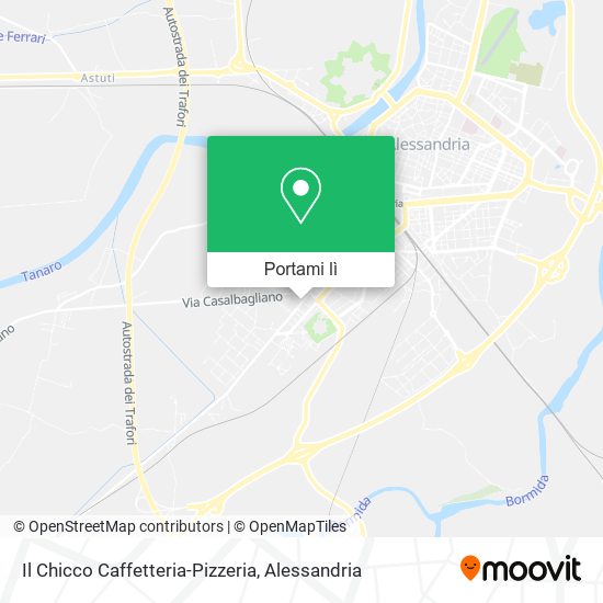 Mappa Il Chicco Caffetteria-Pizzeria