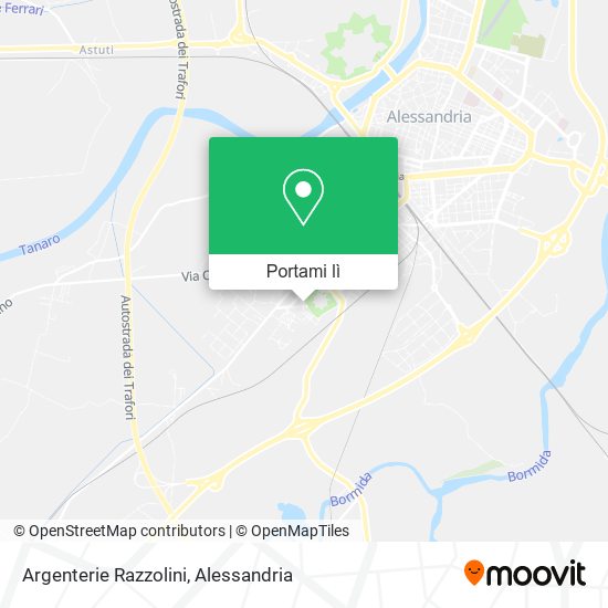 Mappa Argenterie Razzolini