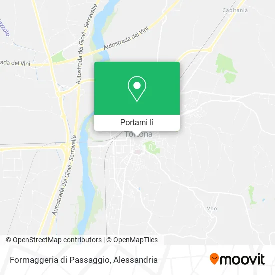 Mappa Formaggeria di Passaggio