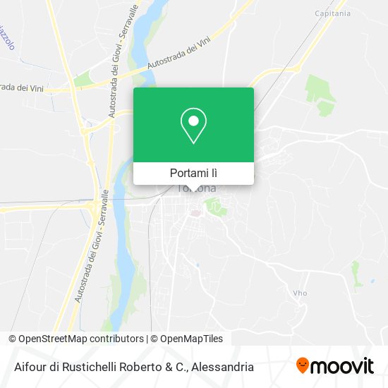Mappa Aifour di Rustichelli Roberto & C.
