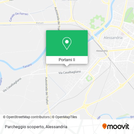 Mappa Parcheggio scoperto