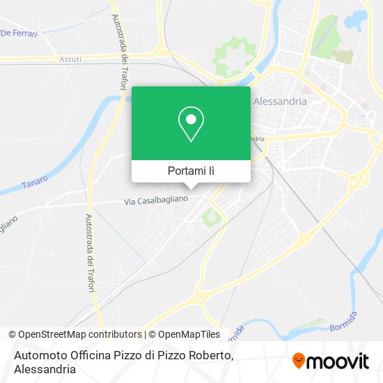 Mappa Automoto Officina Pizzo di Pizzo Roberto